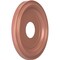 Ekena Millwork PVC Medallion (Canopies up to 7 1/2"), 13"OD x 3 1/2"ID x 1 1/4"P, Metallic Champagne Pink CMP13TRFCP - alternate 5